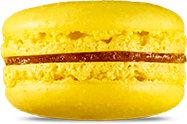 Макарун с малиной