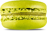 Макарун с малиной